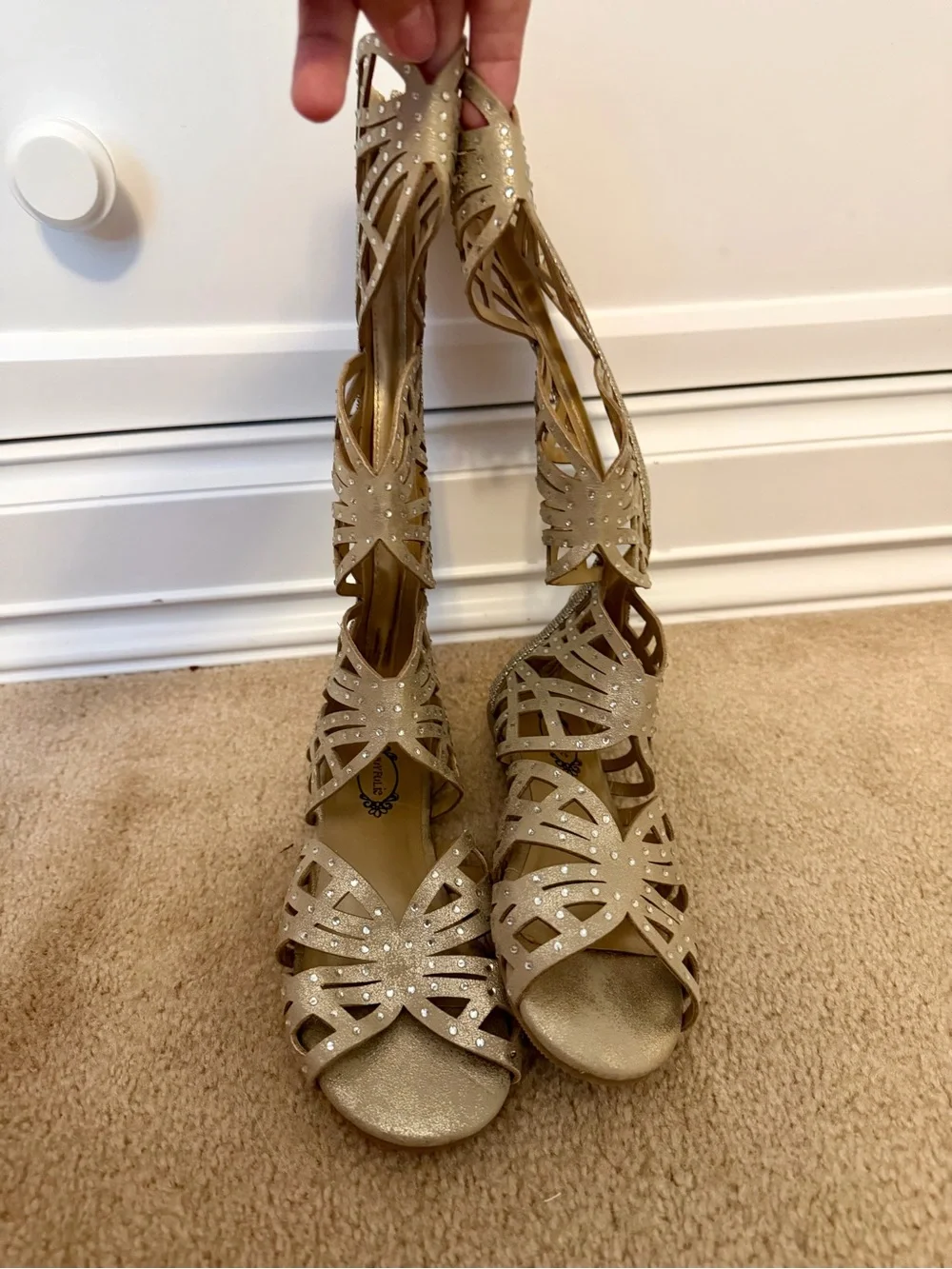 Girls joyfolie gladiator sandals